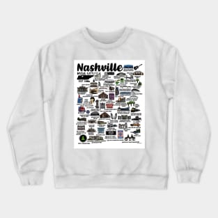 Nashville Tennessee Crewneck Sweatshirt